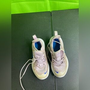 Kids Athletic Shoes - Blue and White